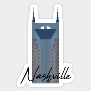 Nashville Landmark Sticker